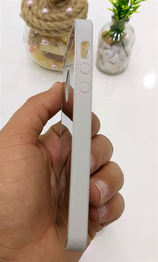 İphone 5 5S Aynalı Sert Kılıf Krom Parlak