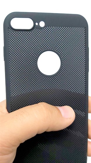 İphone 8 Plus fileli Set Kılıf Modern Siyah